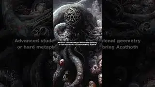 Azathoth, Lord of all Eldritch | Cthulhu Mythos