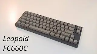 Leopold FC660C: better stock Topre experience than the HHKB