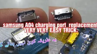 samsung a04 charging port replacement .very easy trick.