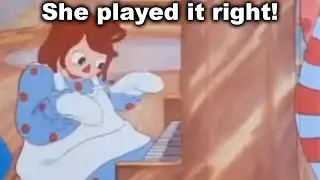 They Animated the Piano Correctly!? (Raggedy Ann)