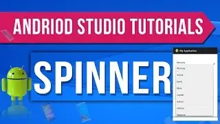 Android Studio Tutorials - 42 : Spinner in Android (Dropdown Box)