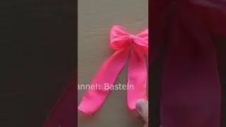 Bow made of ribbon 🎀