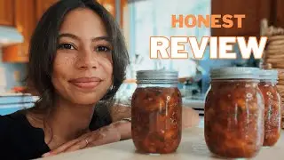 Home Canning and Preservation | Ball Roasted Peach and Tomato Salsa Review