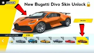 😱NEW Bugatti Divo Skin Unlock - Extreme Car Driving Simulator 2023 - NEW Update Version 6.74.9