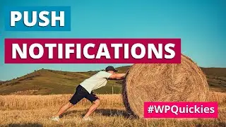 Using Push Notifications With WordPress - WPQuickies