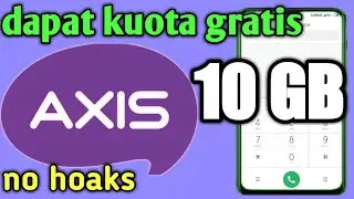 Cara mendapatkan kuota gratis Axis terbaru tanpa aplikasi || buktikan #Sudrajatyouth