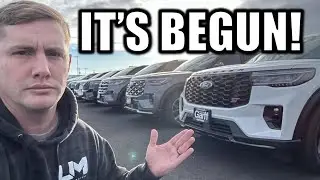 IT'S STARTED! Here's How the Car Market CRASH of 2025 UNFOLDS