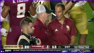 Bill OBrien Era at Boston College starts with a Top 10 win over FSU