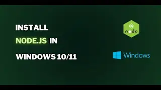 How to install nodejs on windows 10/11 in 2024 (Hindi/Urdu)