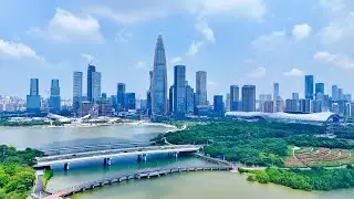 The Beauty of Shenzhen - Garden City & Economy Miracle that probably US can't surpass | 4K Drone