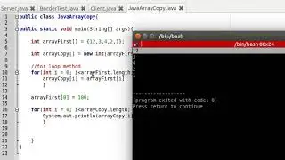 Java Arrays 6 - Copying Arrays 3 WAYS!