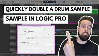 How to double or replace drum sounds in Logic Pro