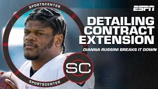 Detailing Lamar Jacksons contract with the Ravens 💰 | SportsCenter