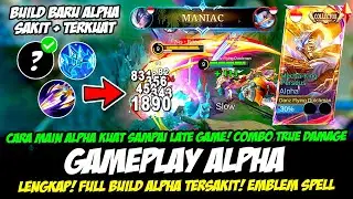 ITEM BARU ALPHA TERKUAT + CARA MAIN ALPHA TERBARU❗BUILD ALPHA TERSAKIT❗GAMEPLAY ALPHA TOP GLOBAL