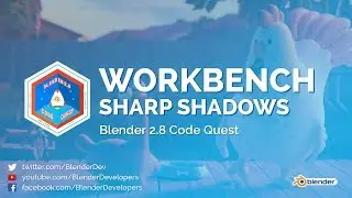 New Shadows in the Workbench Engine - Blender 2.8 Code Quest