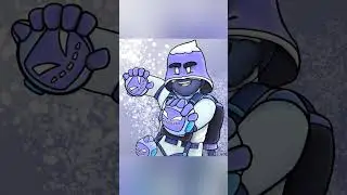 Grom skin concept for Brawl stars Supercell Make campaign 2024 - Glacial Strike