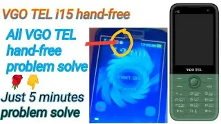 VGO TEL i15 hand-free||how to hand-free without ic  change hand-free problem fix