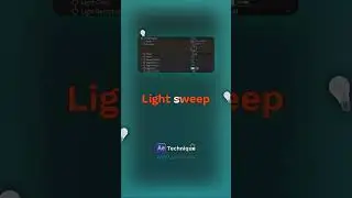 CC Light sweep Effect in After Effects.     #AfterEffects #VFX #MotionGraphics #AfterEffectsTemplate