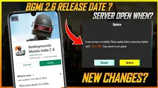 BGMI NEW UPDATE 😍| 5 BIG CHANGES AFTER NEW UPDATE IN BGMI😱 SERVER OPEN WHEN ?