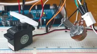 Arduino Servo Motor control using a Potentiometer