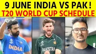 🔴Breaking - T20 World Cup 2024 Tentative Schedule- India Vs Pakistan in New York - Full Fixture