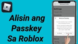 Paano Alisin ang Passkey Sa Roblox (2024)