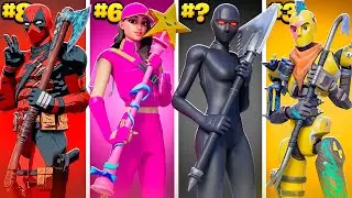 50 Most TRYHARD Fortnite Skin Combos