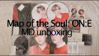 방탄소년단 온콘 굿즈 언박싱 BTS: MAP OF THE SOUL ON:E MD UNBOXING VIDEO