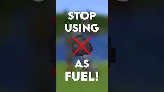 Minecraft Unlimited FUEL Farm (stop using coal) | #Shorts