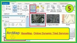 How to add Basemaps, Satellite Imagery, and Dynamic Services in ArcMap | 5 | 