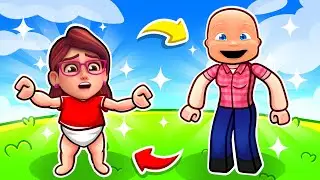 Baby and Mommy SWAP BODIES in Roblox!