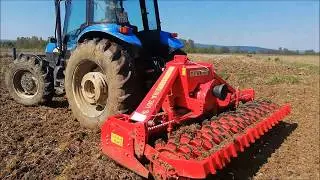 Tarım Vlog #4 Pulluk İle Sürüm Tümosan 80 95 Mikser Dik Rotovatör (Toprak Frezesi) New Holland TD95