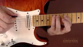 "Easy" High Speed Alternate Picking Run