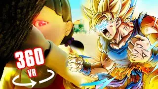 360° VR SQUID GAME - But... YOURE GOKU  | Red Light Green Light Dragonball Z Edition