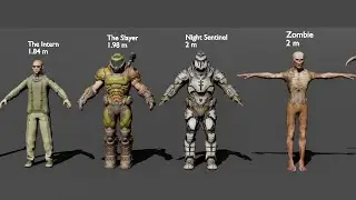 DOOM Eternal scale comparison 📏