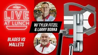 BLADE PUTTERS vs MALLET PUTTERS | LIVE at LUNCH