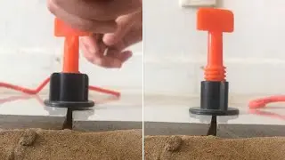 Reusable Tile Leveling System Demo 2021- Does it Work？