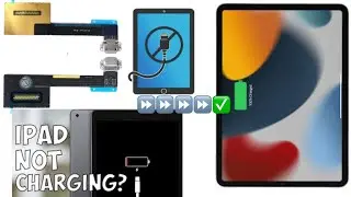 i pad 9 pro A1674 charging port Replacement full tutorial