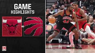 Chicago Bulls vs. Toronto Raptors - Full Game Highlights | CHSN Chicago Bulls