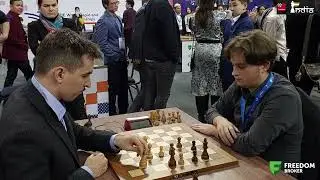 Vincent Keymers amazing fortress vs Dmitry Andreikin | World Blitz 2022