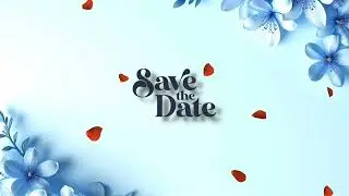 Wedding Invitation video blank Template free download || Wedding Invitation without text template.
