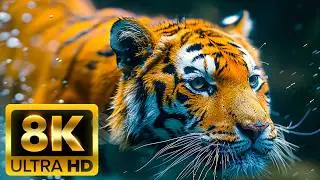 AMAZING ANIMAL COLLECTION - 8K (60FPS) HDR - With Nature Sounds (Colorfully Dynamic)