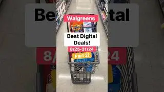 Best Digital Coupon Deals at Walgreens! 8/25-31/24