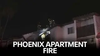 Man critically burned in Phoenix apartment fire