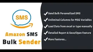 Amazon SMS Bulk Sender