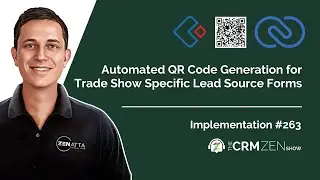 Automated QR Code Generation for Trade Show Specific Lead Source Forms