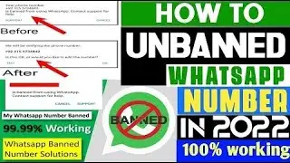 How to unban whatsapp number