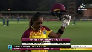 AUSW vs WIW 2nd T20I | The Windies Women Secure a Grand Win to Make the Score 1-1 | Highlights