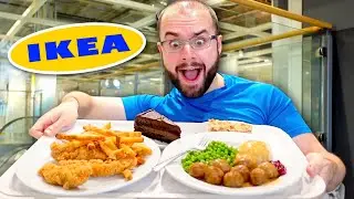 I Tried IKEA's Menu IN PUBLIC! Honest Restaurant Review...