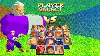 Street Fighter Alpha 2 - Gen Arcade Mode